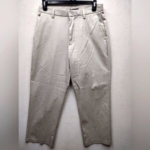 Dockers D3 Classic Pants Trousers Flat Front Mens Size 32x29 Beige